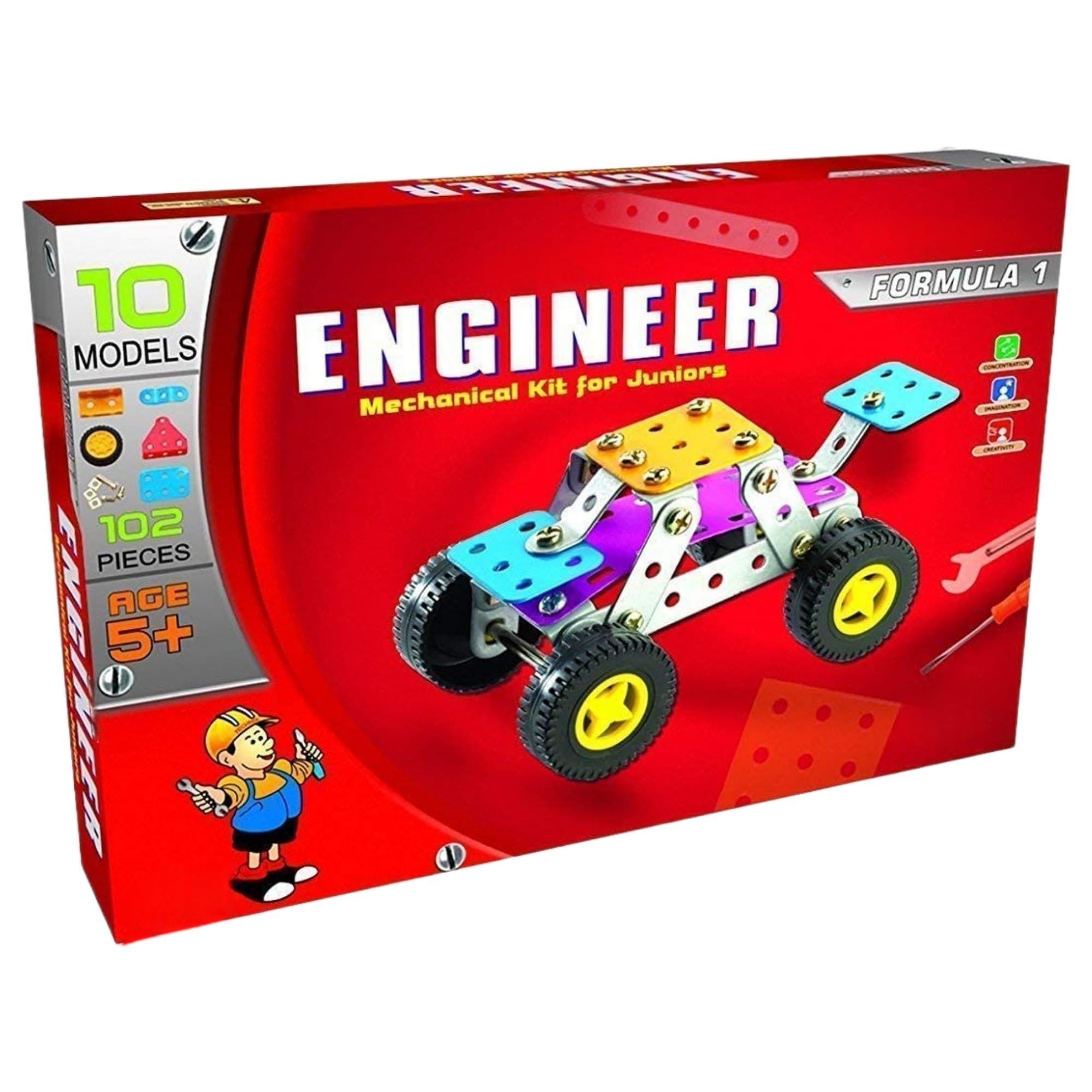 7AYS Mechanical Games for Kids-DIY STEM Education Building Toy for Children-Skill Building Games-Constructing Game for Teens-Technology Games-Engineering kit for Children-Innovative Game for Children