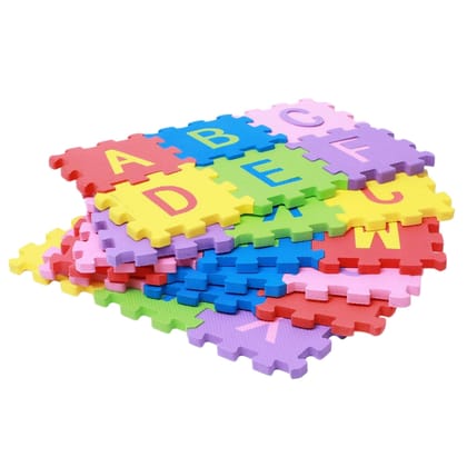 7AYS Puzzle mats for Kids-A Set of Alphabetical and Numerical Puzzle Foam Mats-Foam Puzzles for Children-Interlocking Games and Puzzles for Kids and Toddlers-Child's First Learn and Play Puzzles