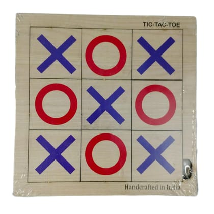 7AYS Wooden Puzzles for Adults and Kids Wooden Tic-Tac-Toe Puzzle-Creativity Games-Brain Booster Games-Classical Zero and Cross Game-Memory Power Games for Kids and Teens-Wooden Puzzles for Toddlers