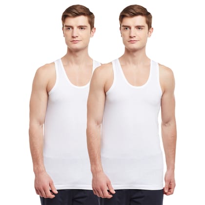 Bodycare BodyX Basic Cotton Vest-Pack OF 2-BX209