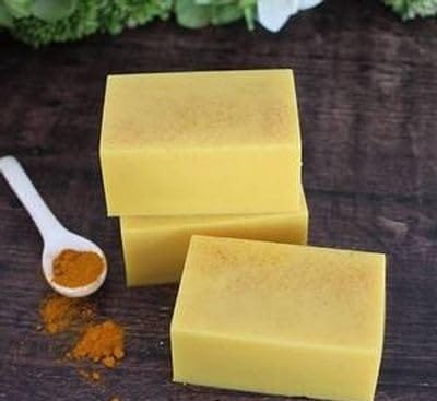 GlowMe Natural Organic Handmade Turmeric Soaps Face and Bath Soap (For Skin Brightening, Moisturising,Smoothening,Deep Cleansing|SLS and Paraben Free| Promotes Even Skin Tone