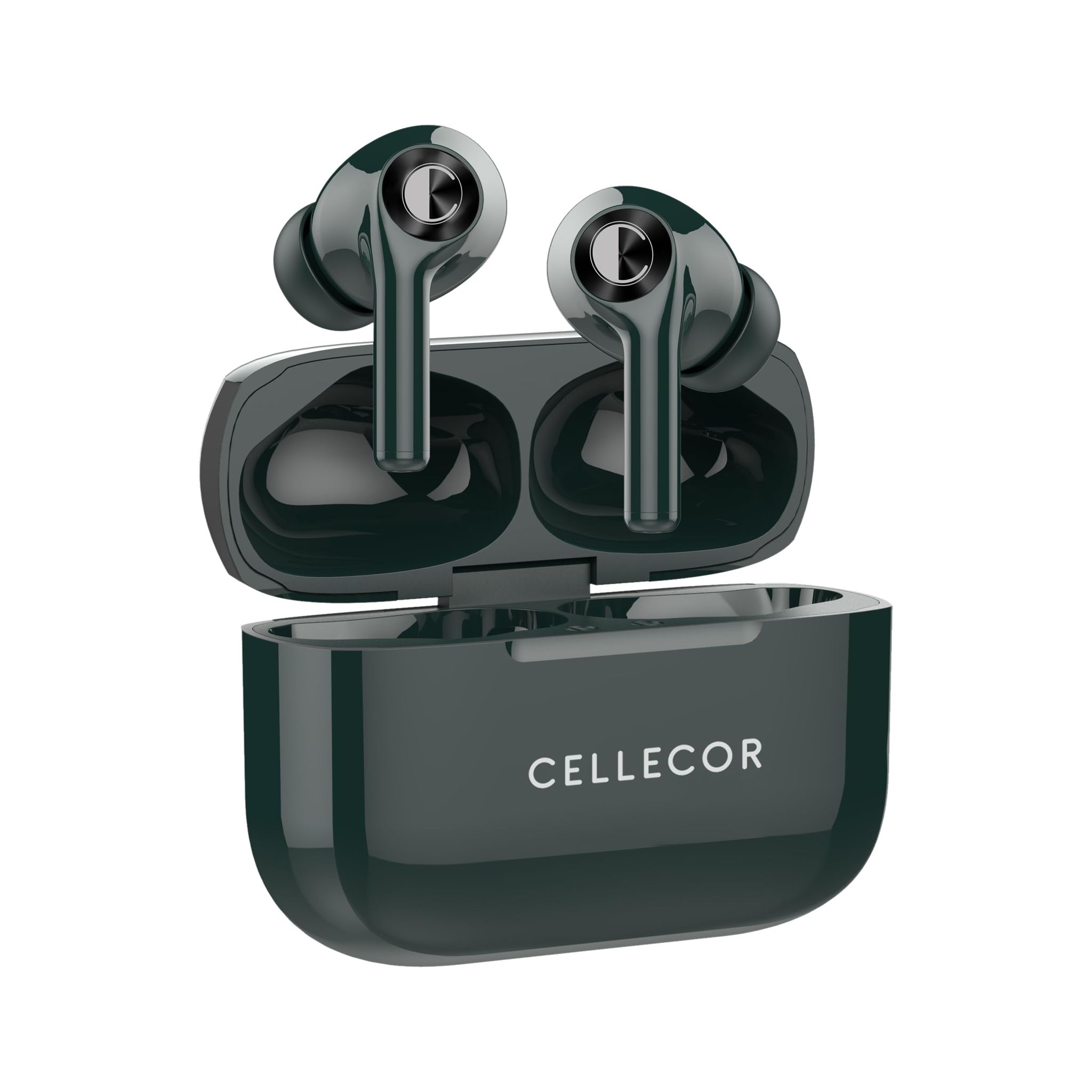 CELLECOR Bropods CB22 Waterproof Earbuds with 45 Hours Playtime| 5.1v Bluetooth | Auto Pairing | 13mm Driver | Voice Assistant | ENC