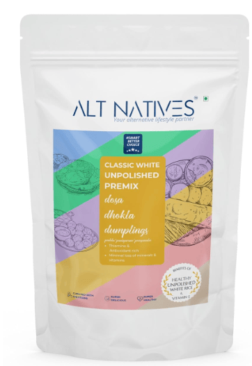 Alt Natives Classic Dry Dosa Premix Dosa Dhokla Dumplings White |450 G