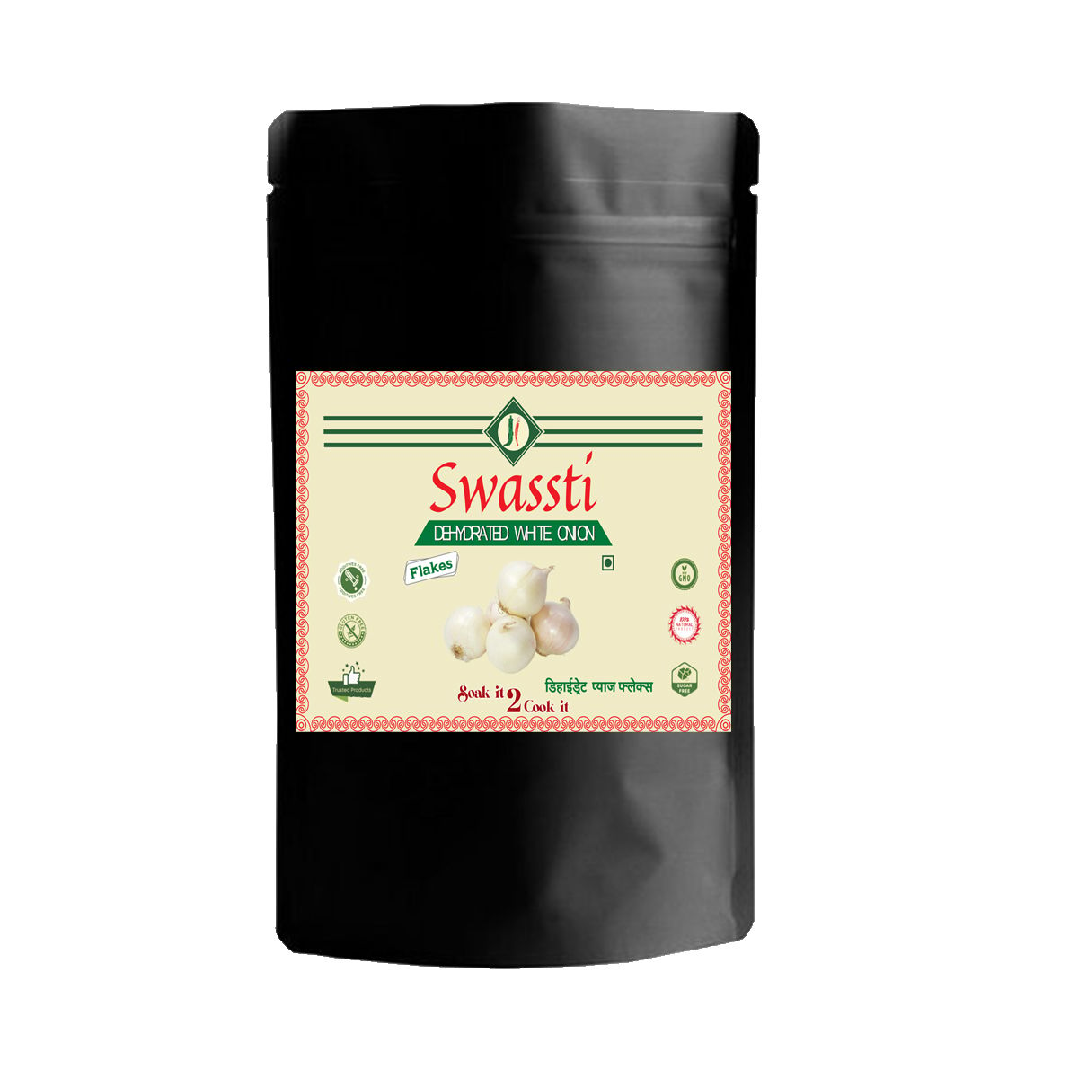 Swassti Dehydrated White Onion Flakes