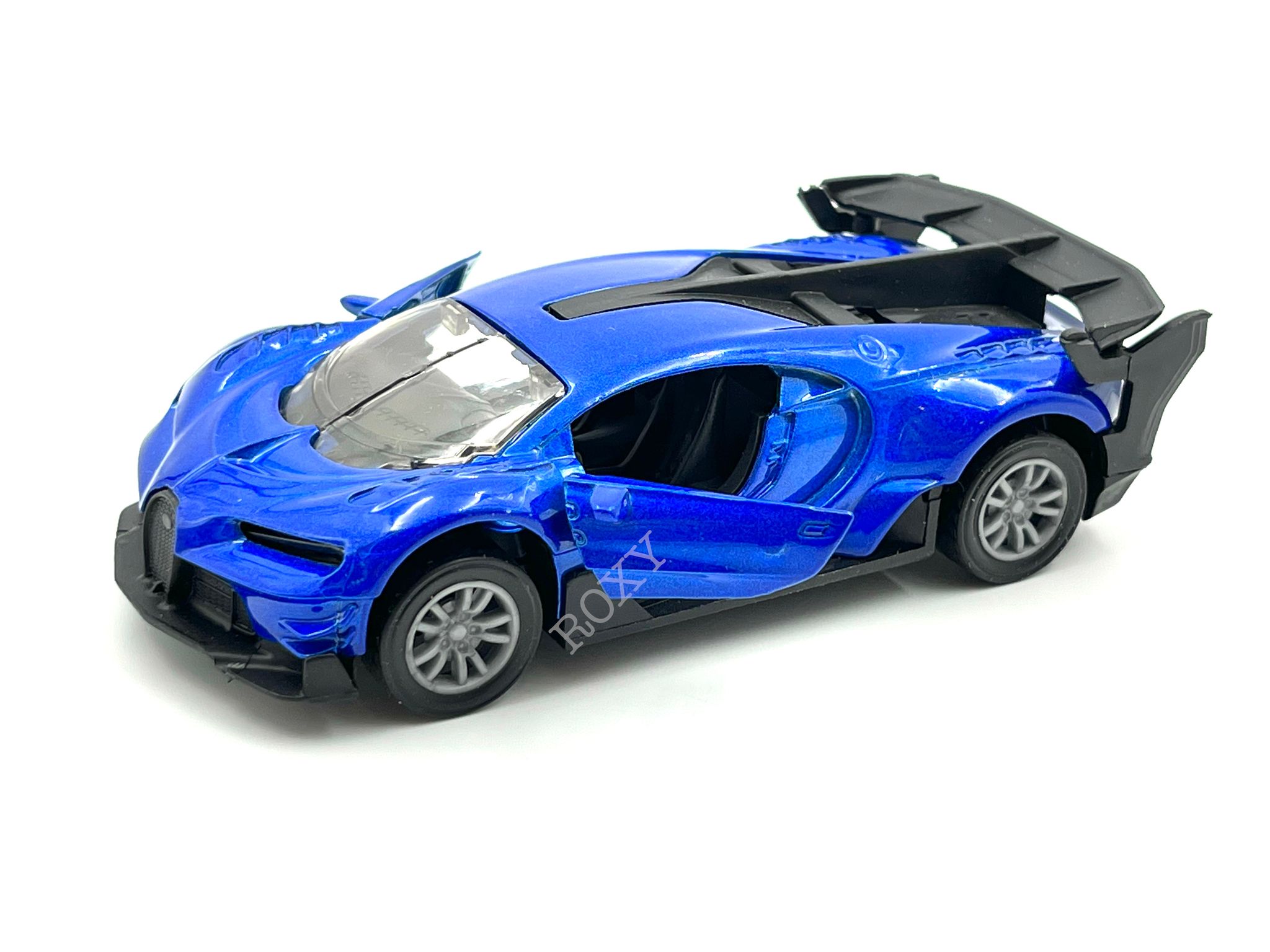 Metal Cars Bugatti Metal Toy Car with Openable Doors High Speed Car with Pull Back Dual