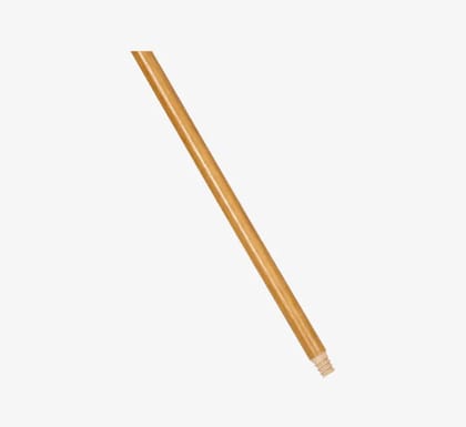 Rubbermaid 54 Inch Threaded Wood Broom Handle, 15/16 in, Lacquered, 54 Inch x 0.433 Inch x 0.433 Inch