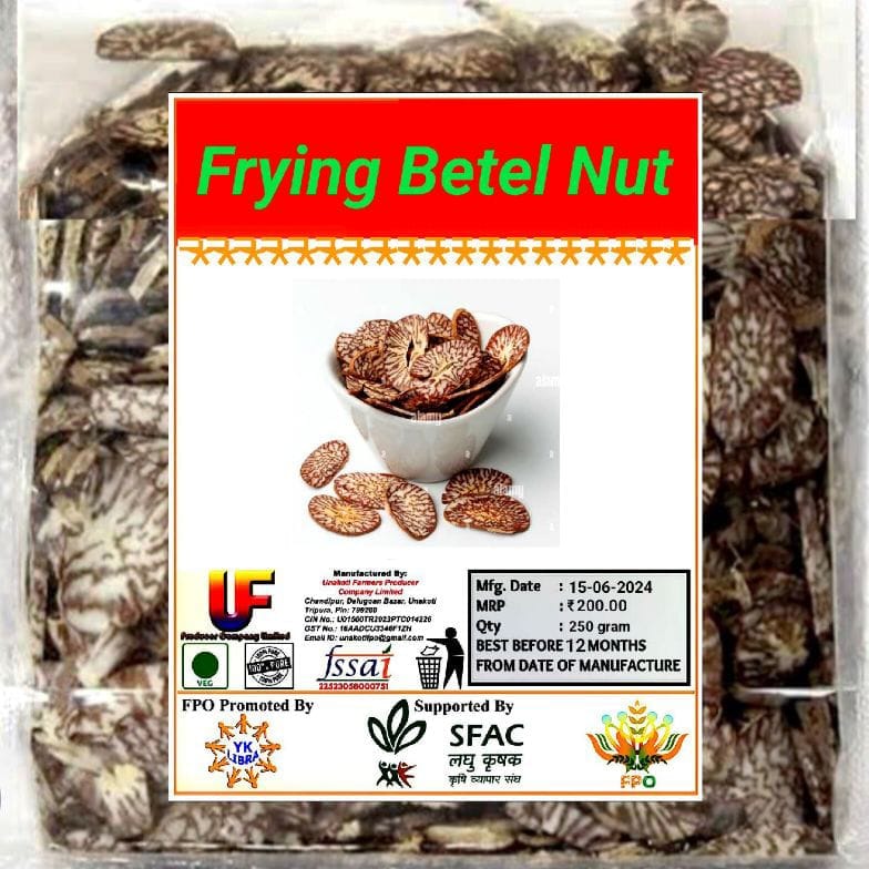 Frying Betel Nut( Baja Supari)