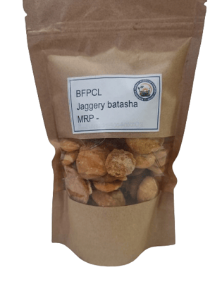 Yellow Sweet Batasha/Batase | Sugar Candy for Worship - 100 Grams