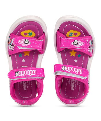 Paragon x Disney Kids' Sandals with Velcro Closure, Comfortable Insole & Anti-Skid Sole