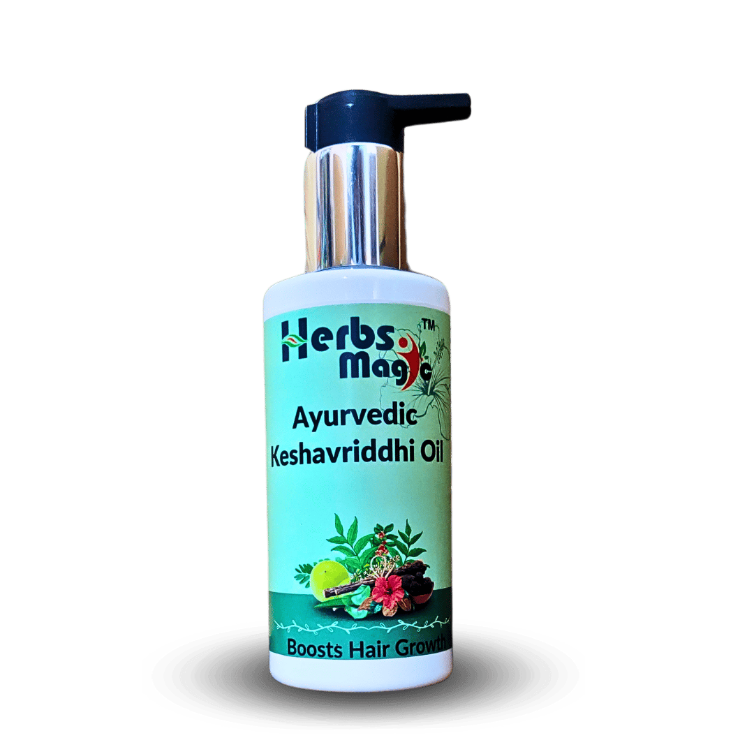 Herbs Magic Keshavriddhi Hair Oil | Hair Fall Control and Hair Growth with Bringharaj & Hibiscus 100 ml