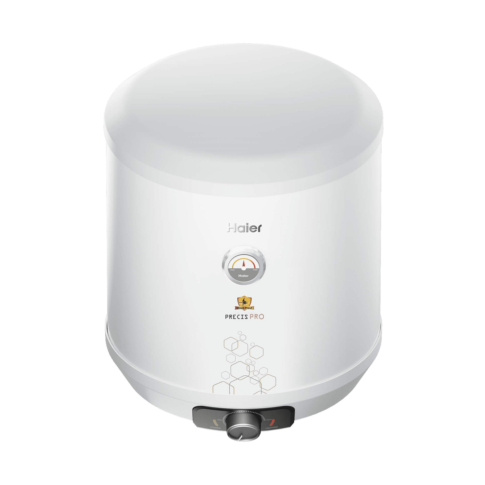 Haier PV1 10-L 5 Star Rated Storage Water Heater (Geyser) with Pipe Free Installation, Shock Proof, Glasslined Tank, ABS Body, Temperature Indicator, 8 Safety Levels, Suitable High Rise Buildings