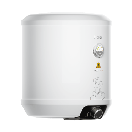 Haier PV1 15-L 5 Star Rated Storage Water Heater (Geyser) with Pipe Free Installation, Shock Proof, Glasslined Tank, ABS Body, Temperature Indicator, 8 Safety Levels, Suitable High Rise Buildings