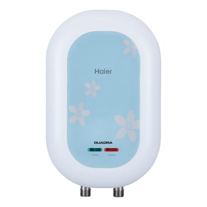 Haier Instant 3 Litre Geyser 8 Bar Pressure Glass Linked Product with Free Installation & 5 years Tank warranty (White)