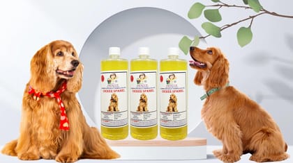 SWACCH Shampoo Specially FORMULATED for Cocker Spaniel (1 Litre) (Combo Pack of 3) Lemon