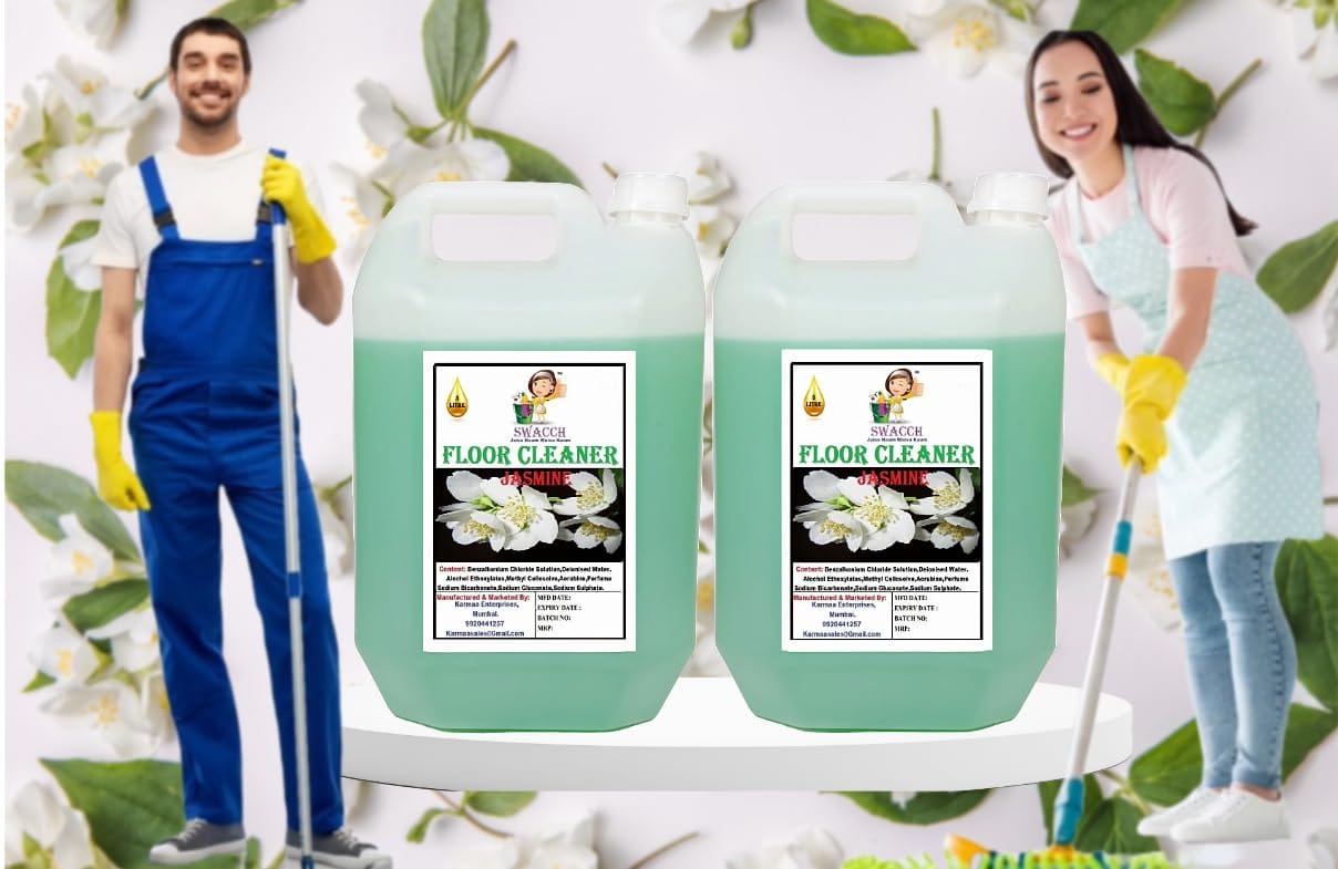 BUY 1 GET 1 Free Floor Cleaner (5 Litre) (Pack of 2) Jasmine