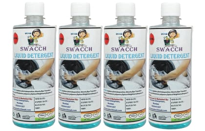 Swacch Liquid Detergent Jamine 500ml (pack of 4)