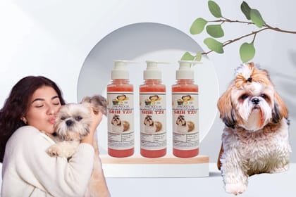 SWACCH Premium Shampoo for Shih TZU (200ML) (Pack of 3) Strawberry