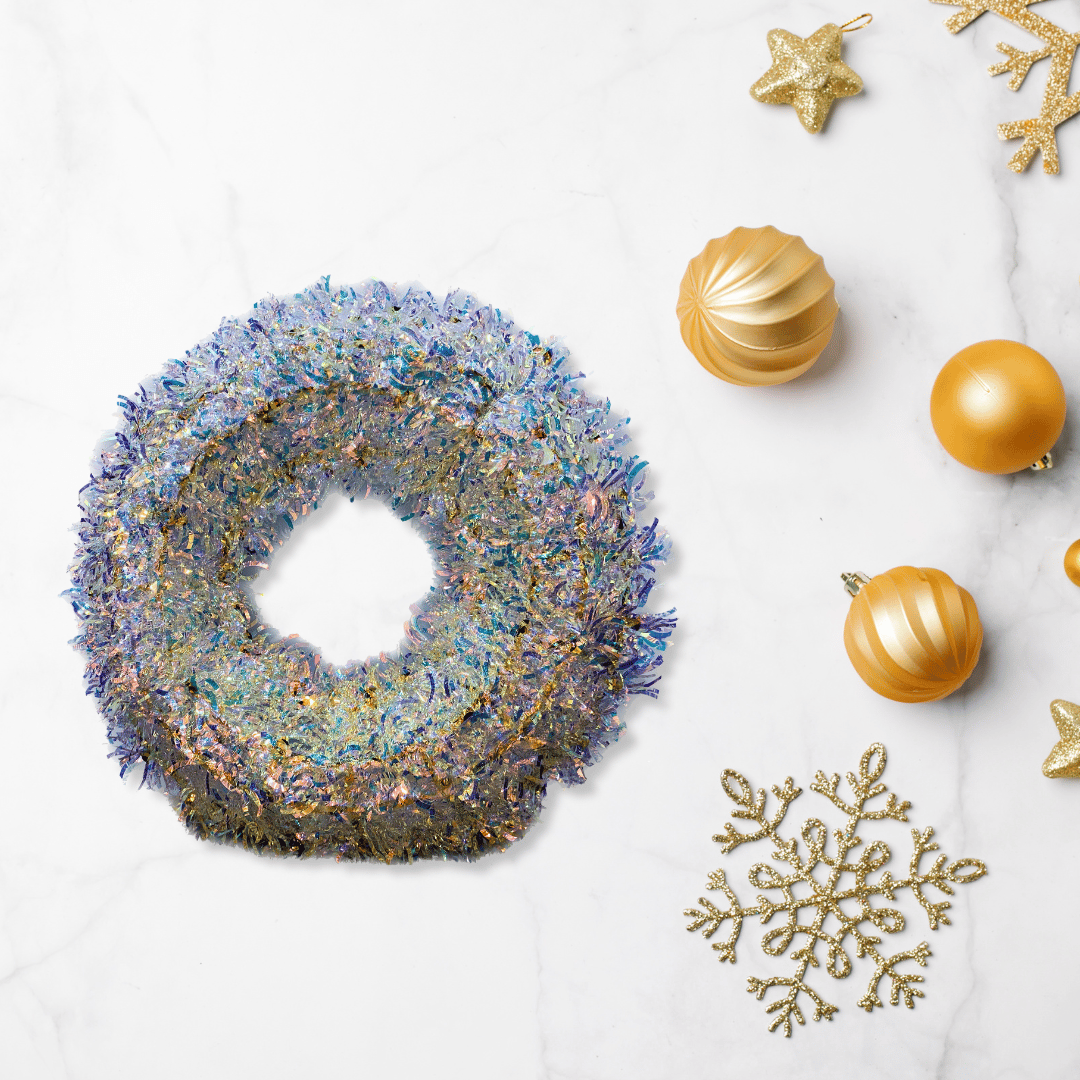 Shiny Christmas Wreath - 2FT