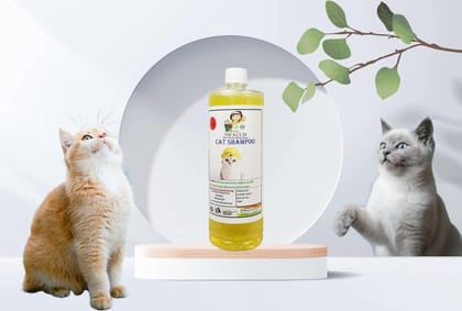 SWACCH Shampoo Specially FORMULATED for CAT Shampoo (1 Litre) Lemon