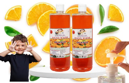 Swacch Hand Wash (1 Litre) (Pack of 2) Orange