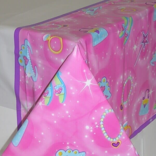 PLASTIC TABLECOVER PRINCESS - 54" X 102"