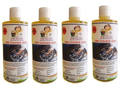 TIRE CLEANER LIQUID 500ML (PACK OF 4)