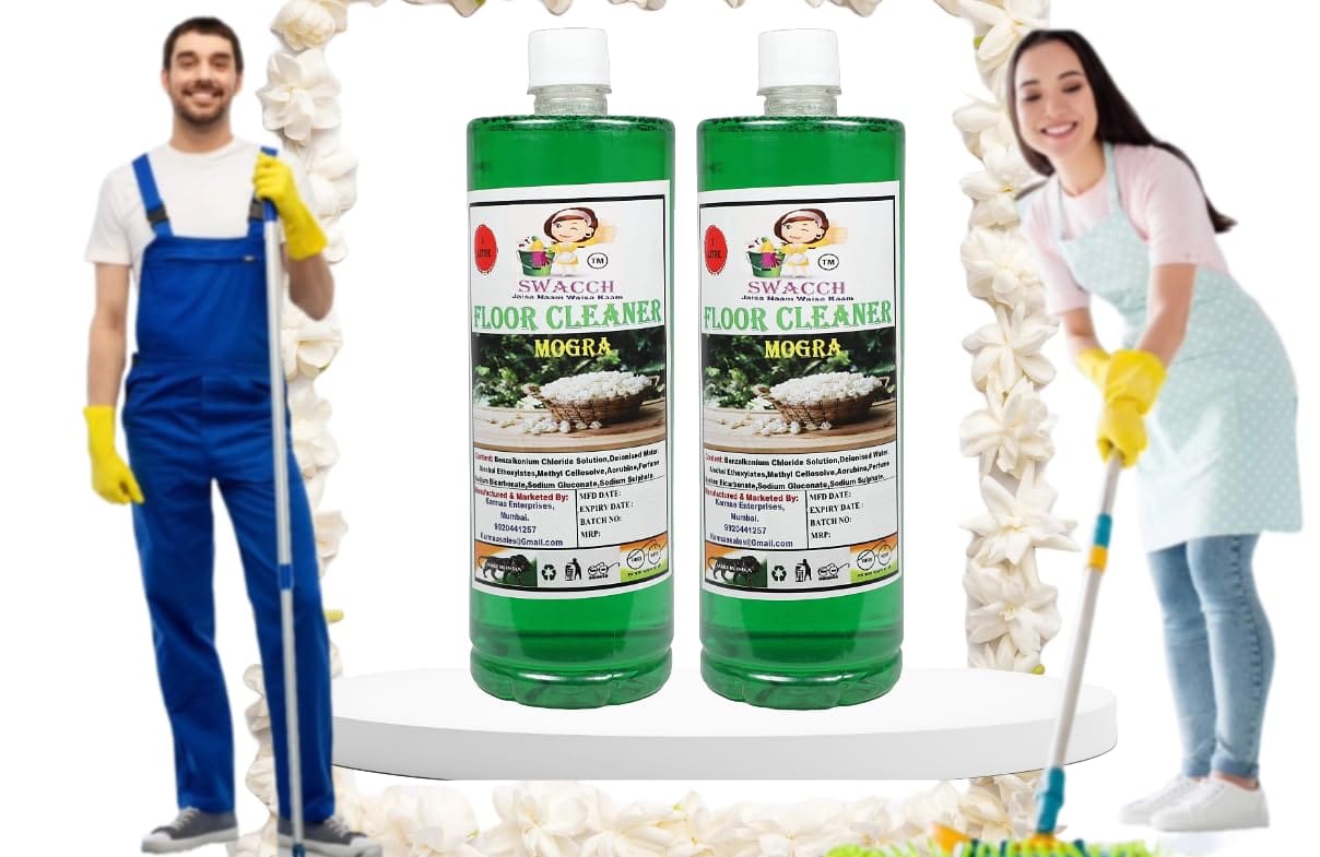 Swacch Floor Cleaner (1 Litre) (Pack of 2) Mogra