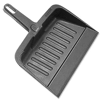 Rubbermaid Commercial 12.25 Inch Heavy Duty Dustpan, Charcoal,