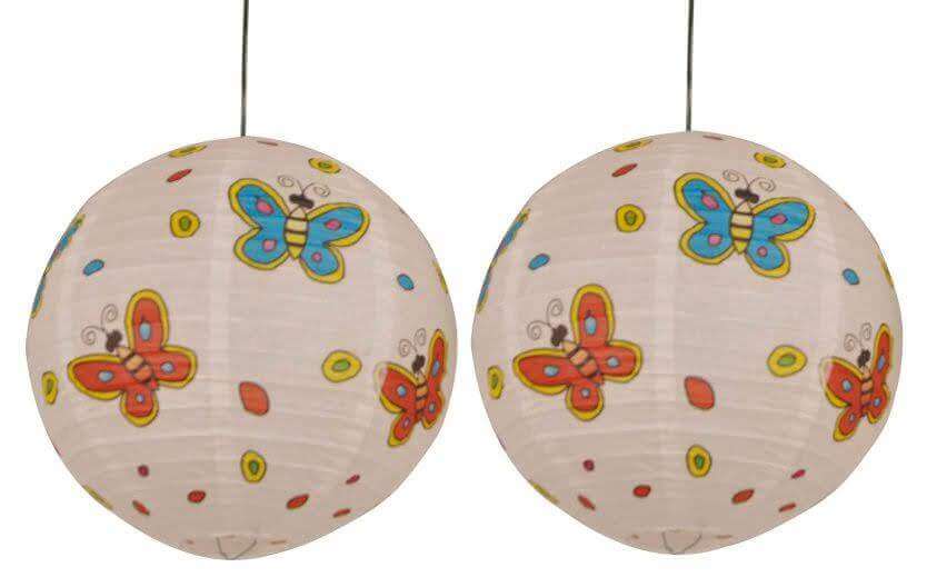 Butterfly Print Lantern