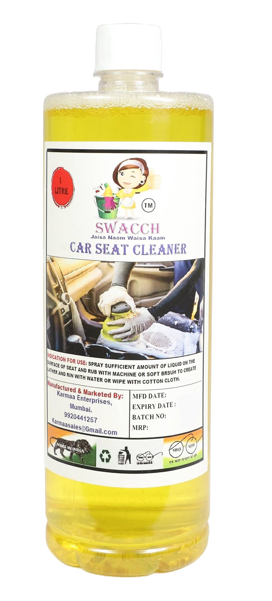 CAR SEAT Cleaner 1 Litre