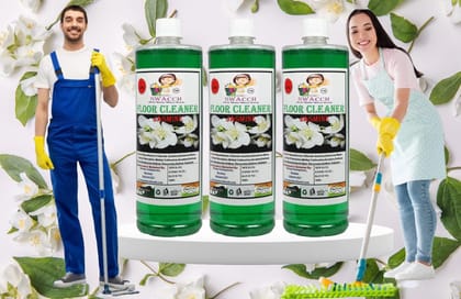 SWACCH Floor Cleaner (1 Litre) (Pack of 3) Jasmine