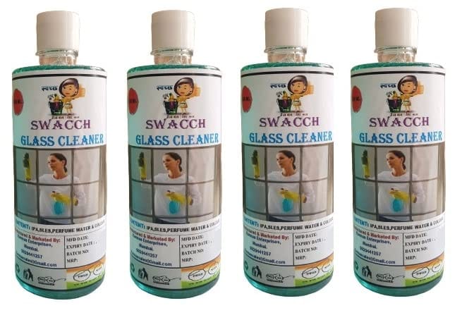 Swacch Glass Cleaner 500ML (PACK OF 4)