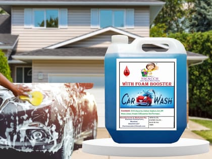 Swacch Car Wash With Foam Booster (10 Litre)