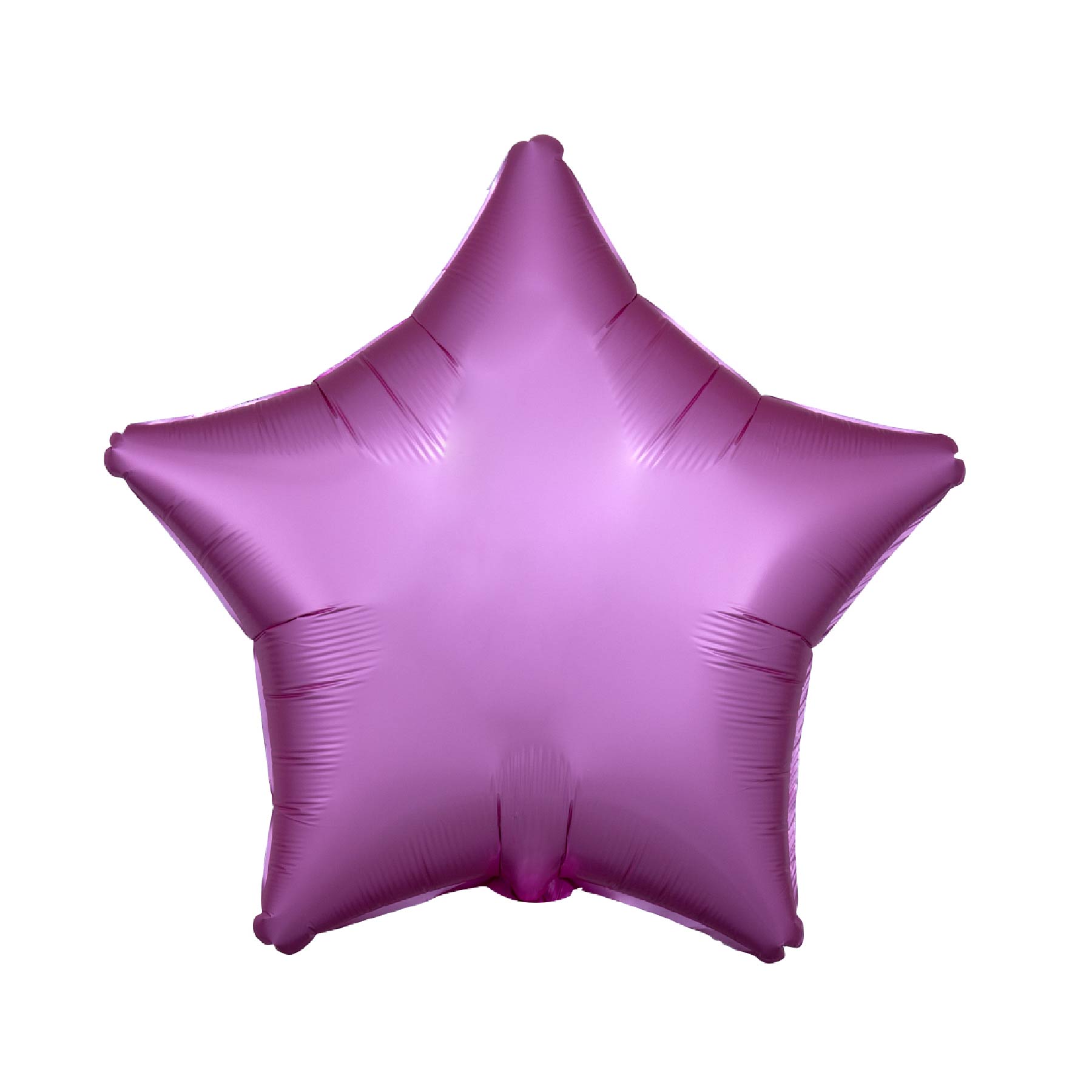 19" Matte Flamingo Pink Star Balloons S15