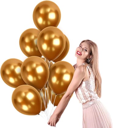 Chrome Gold Balloons