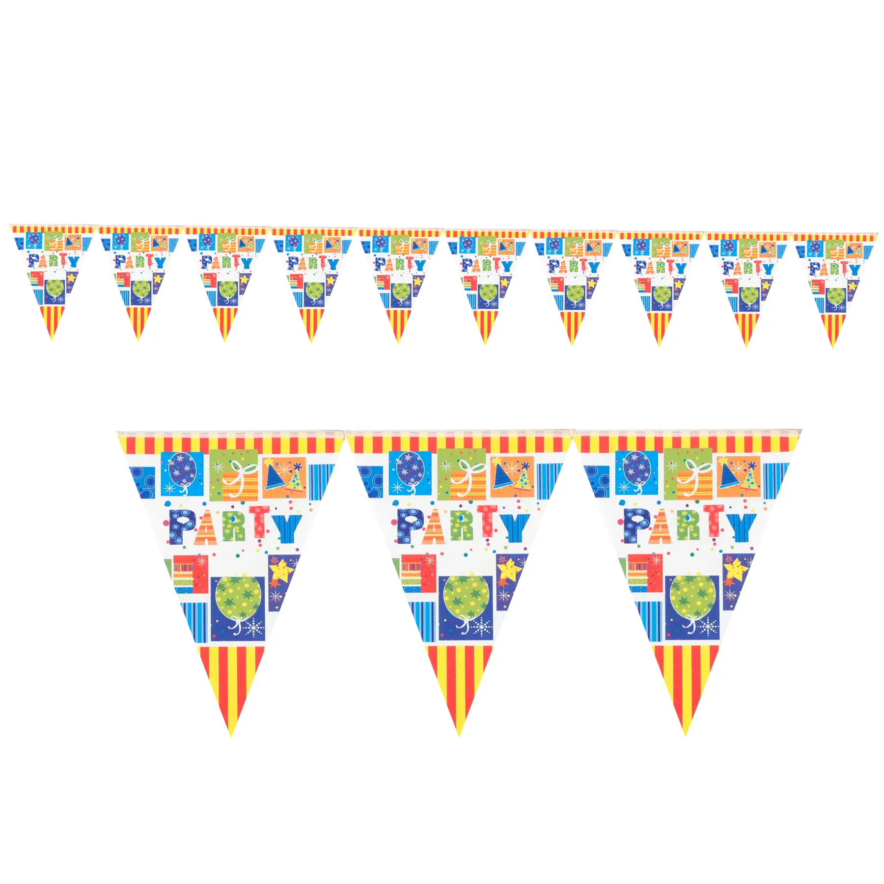 Party Buntings - Over 9 FT