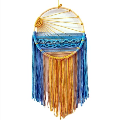 Cosmic Sunrise Macrame Wall Decor