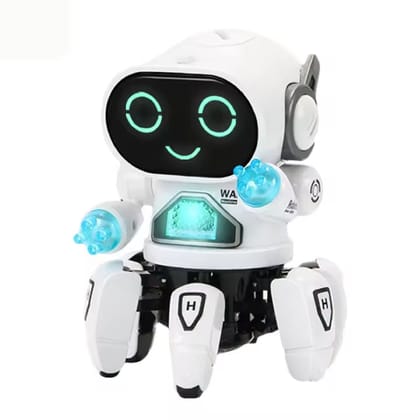 KTRS ENTERPRISE Dancing Robot Toy for Kids with Flashing Lights and Musical Sounds