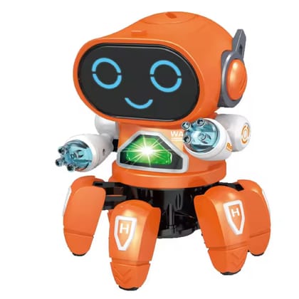 KTRS ENTERPRISE Dancing Robot Toy for Kids with Flashing Lights and Musical Sounds