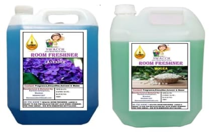 Swacch Room Freshner (5 Litre) (Pack of 2) Lavender & Mogra