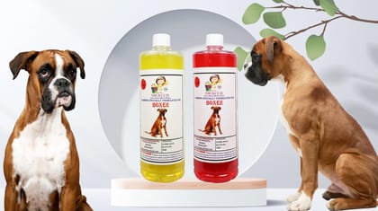 SWACCH Shampoo Specially FORMULATED for Boxer (1 Litre) (Combo Pack of 2) Lemon & Jasmine