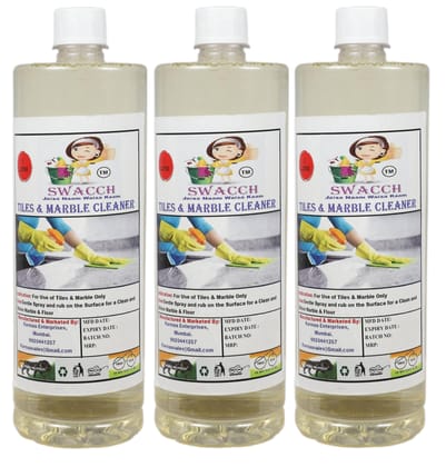 Tiles & Marble Cleaner (1 Litre) (Pack of 3)