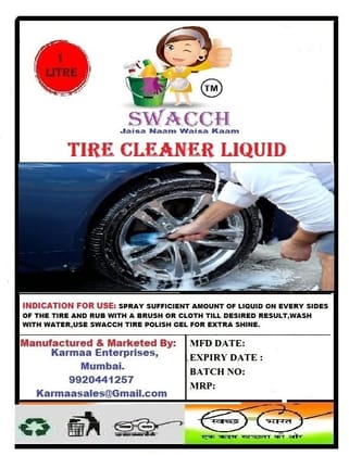 TIRE CLEANER LIQUID 2 Litre