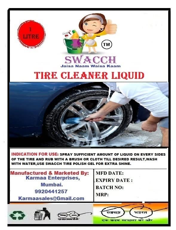 TIRE CLEANER LIQUID 3 Litre