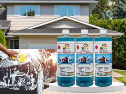 Swacch Car Wash With Foam Booster (1 Litre) (Pack of 3)