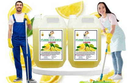 BUY 1 GET 1 FREE FLOOR CLEANER (5 LITRE) (PACK OF 2) LEMON