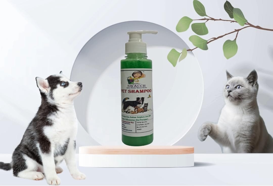 SWACCH Premium Shampoo for PET Shampoo (200ML) NEEM ALOVERA