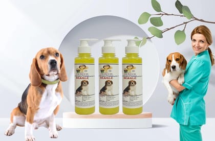 SWACCH Premium Shampoo for Beagle (200ML) (Pack of 3) Lemon