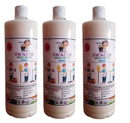 Swacch White Phenyl 3 Litre (Camphor)