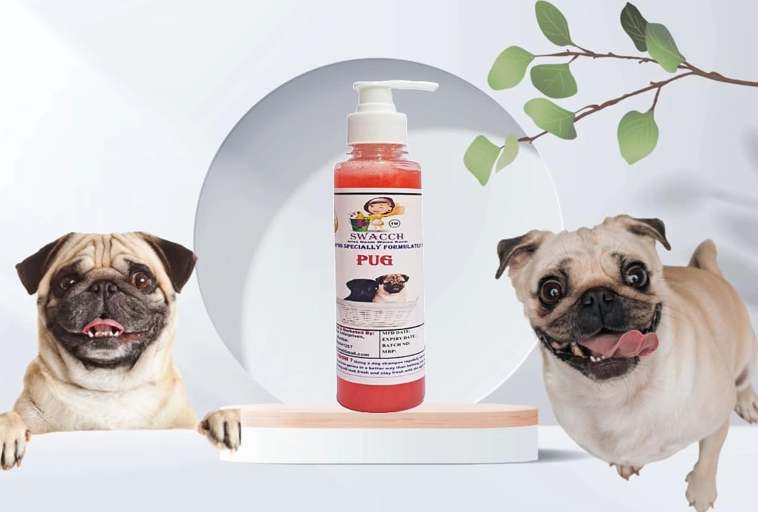 SWACCH Premium Shampoo for Pug (200ML) Jasmine